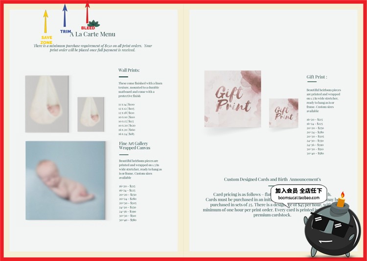 图片[5]-30页新生儿摄影育儿主题杂志画册图文排版AI矢量PSD模板设计素材-设计猿