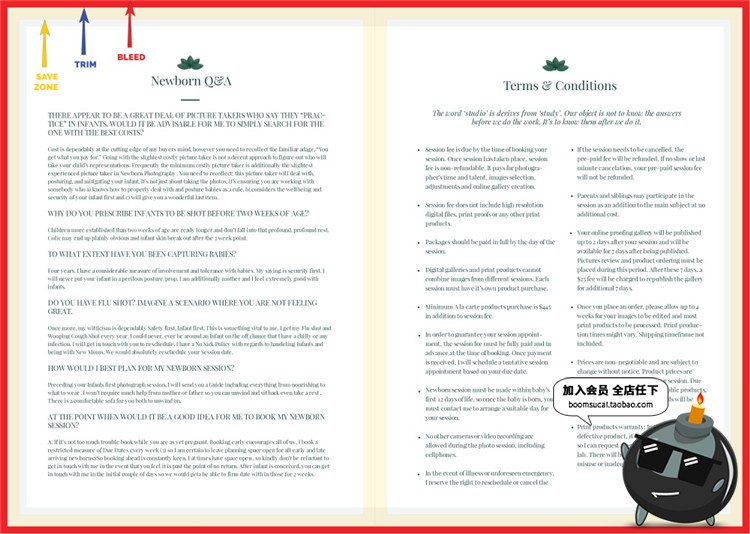图片[7]-30页新生儿摄影育儿主题杂志画册图文排版AI矢量PSD模板设计素材-设计猿