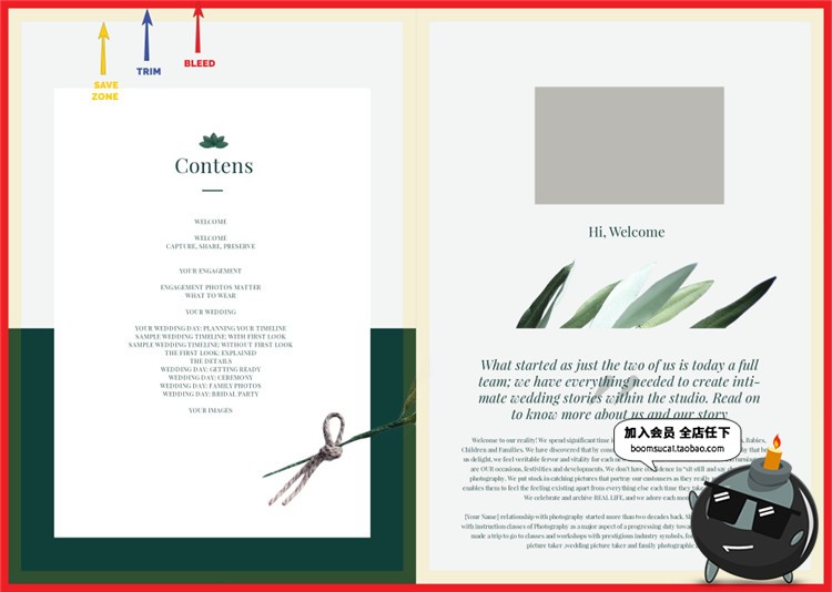 图片[9]-30页新生儿摄影育儿主题杂志画册图文排版AI矢量PSD模板设计素材-设计猿