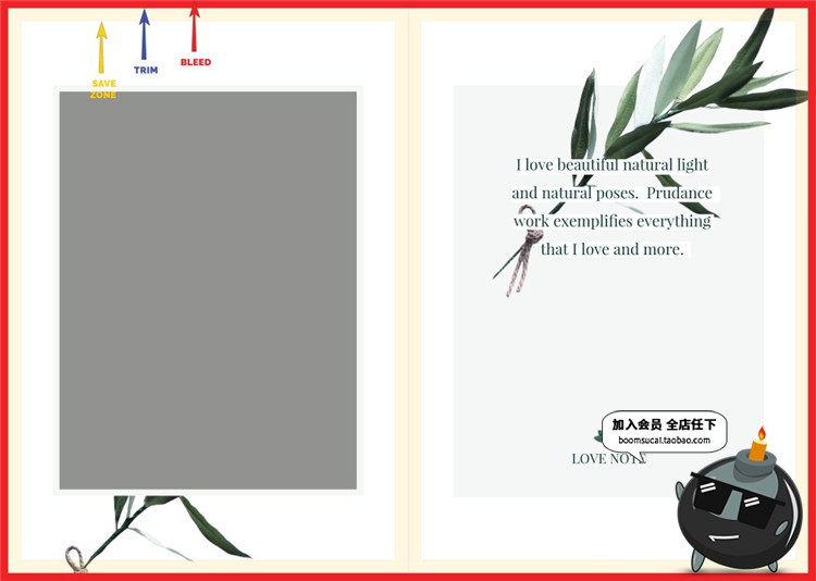 图片[10]-30页新生儿摄影育儿主题杂志画册图文排版AI矢量PSD模板设计素材-设计猿