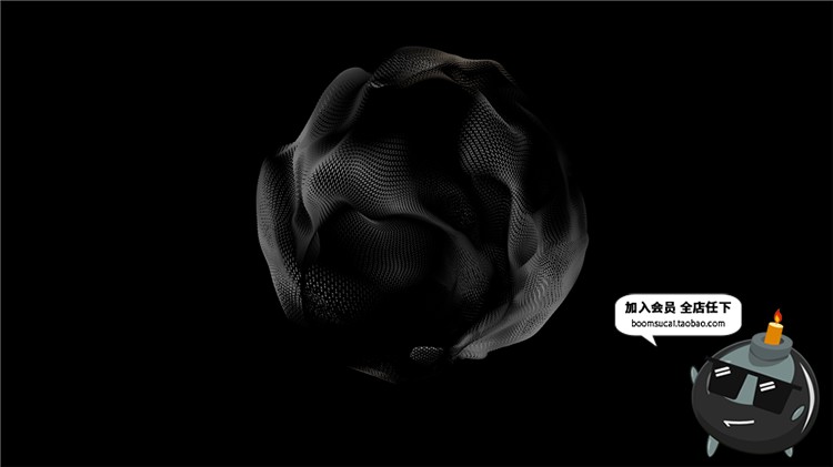 图片[3]-20款抽象黑色漆面球体圆球艺术概念高科技底纹纹理PNG免抠素材-设计猿