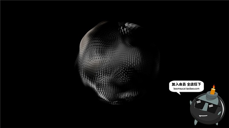 图片[7]-20款抽象黑色漆面球体圆球艺术概念高科技底纹纹理PNG免抠素材-设计猿