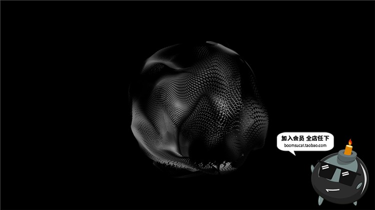 图片[8]-20款抽象黑色漆面球体圆球艺术概念高科技底纹纹理PNG免抠素材-设计猿