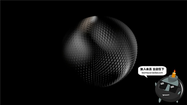 图片[10]-20款抽象黑色漆面球体圆球艺术概念高科技底纹纹理PNG免抠素材-设计猿