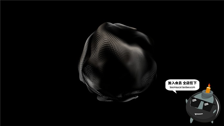 图片[16]-20款抽象黑色漆面球体圆球艺术概念高科技底纹纹理PNG免抠素材-设计猿