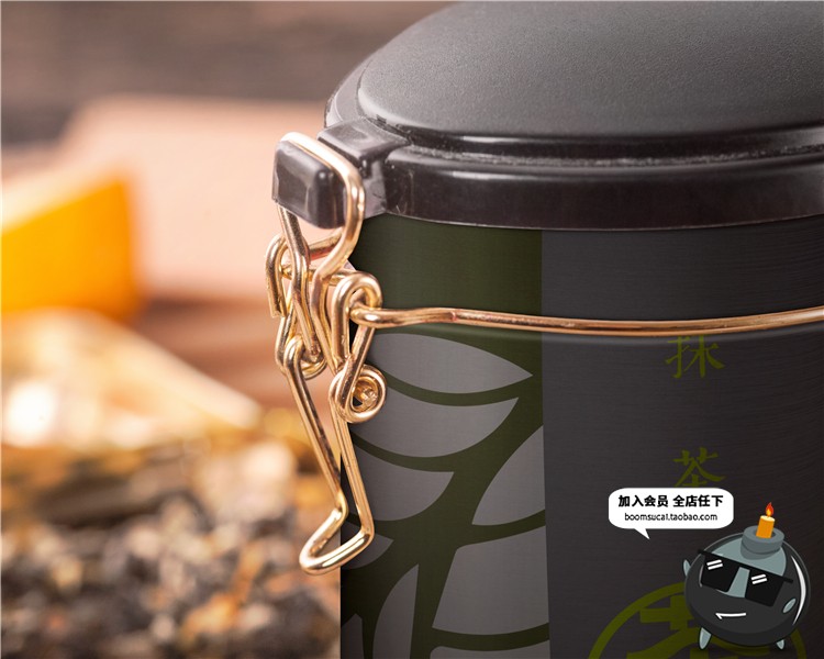 图片[2]-茶叶包装袋装铁罐金属罐铁盒装智能贴图层样机效果图PSD模板素材-设计猿
