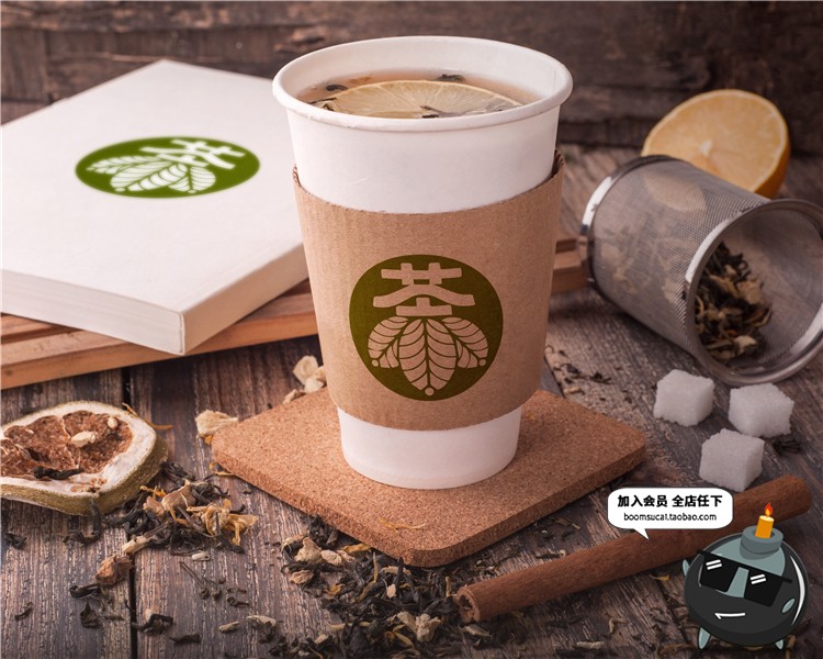 图片[6]-茶叶包装袋装铁罐金属罐铁盒装智能贴图层样机效果图PSD模板素材-设计猿