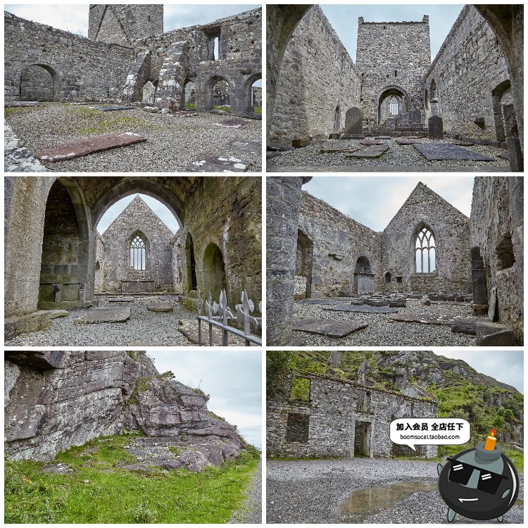 图片[15]-废墟破旧倒塌房子老旧房屋废弃城堡JPG图片后期合成创意素材-设计猿