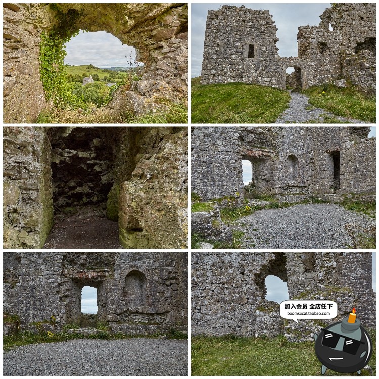 图片[18]-废墟破旧倒塌房子老旧房屋废弃城堡JPG图片后期合成创意素材-设计猿