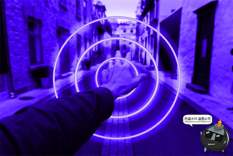 图片[4]-霓虹光环光圈电影级空灵神奇梦幻圣光创意PSD模板后期合成素材-设计猿