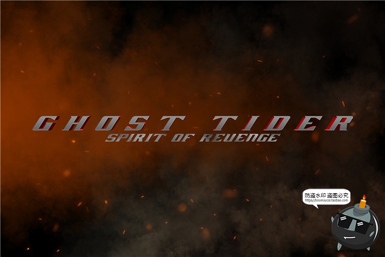 图片[6]-科幻风炫酷主题标题大字金属文字字体特效字样机PSD模板PS素材-设计猿