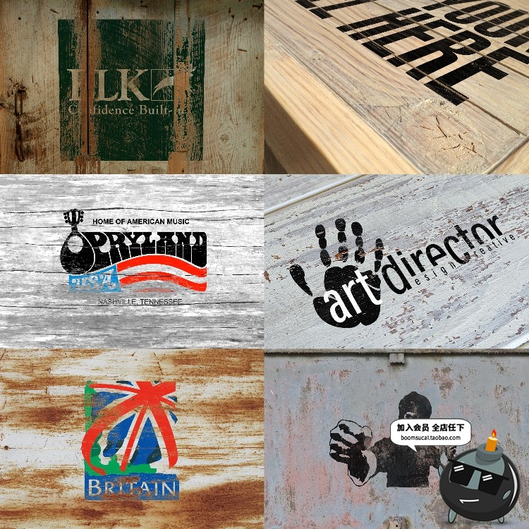 图片[6]-LOGO样机展示效果图3D智能贴图标志企业VI提案PSD模板PS设计素材-设计猿