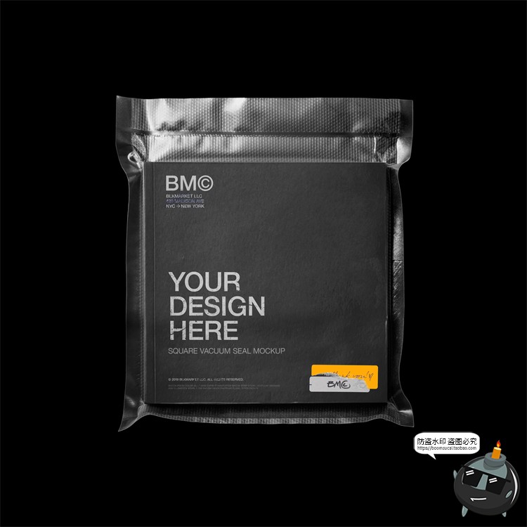 图片[4]-真空吸塑塑料透明薄膜PNG密封袋包装后期合成样机PSD模版PS素材-设计猿