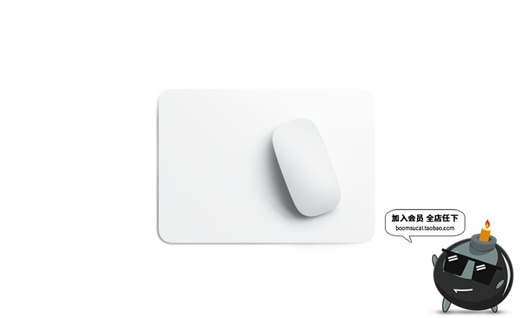 图片[5]-方形圆形鼠标垫图案效果展示样机智能文创贴图PSD模板PS设计素材-设计猿
