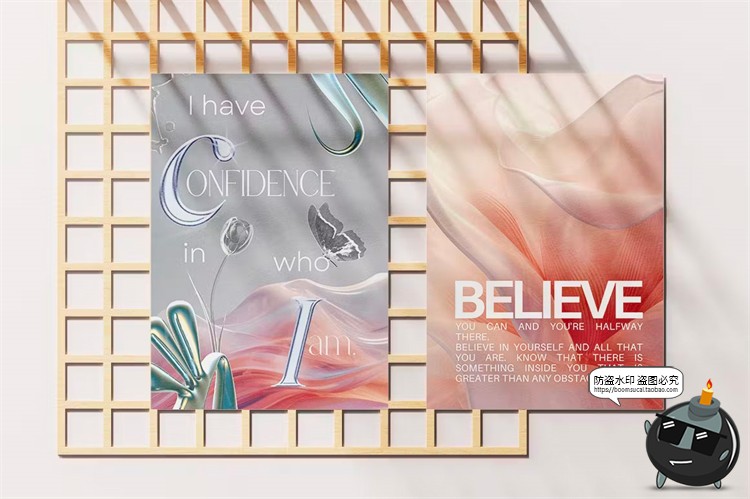 图片[6]-粉色液态水晶玻璃光泽塑料晶体融化波浪抽象艺术背景JPG图片素材-设计猿