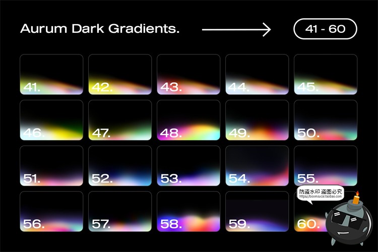 图片[4]-110款潮流迷幻时尚弥散光模糊彩虹渐变背景UI底纹JPG图片PNG素材-设计猿