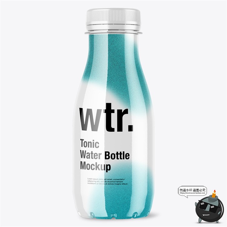 图片[32]-矿泉水饮料塑料玻璃瓶子包装VI效果图展示贴图样机PSD模板PS素材-设计猿