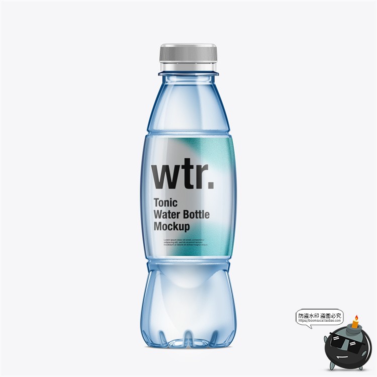 图片[34]-矿泉水饮料塑料玻璃瓶子包装VI效果图展示贴图样机PSD模板PS素材-设计猿