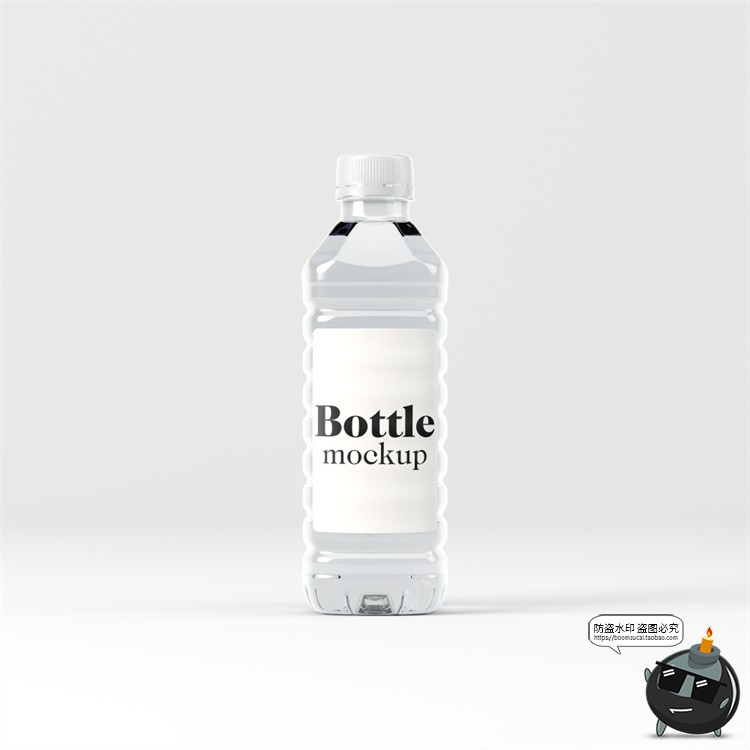 图片[37]-矿泉水饮料塑料玻璃瓶子包装VI效果图展示贴图样机PSD模板PS素材-设计猿
