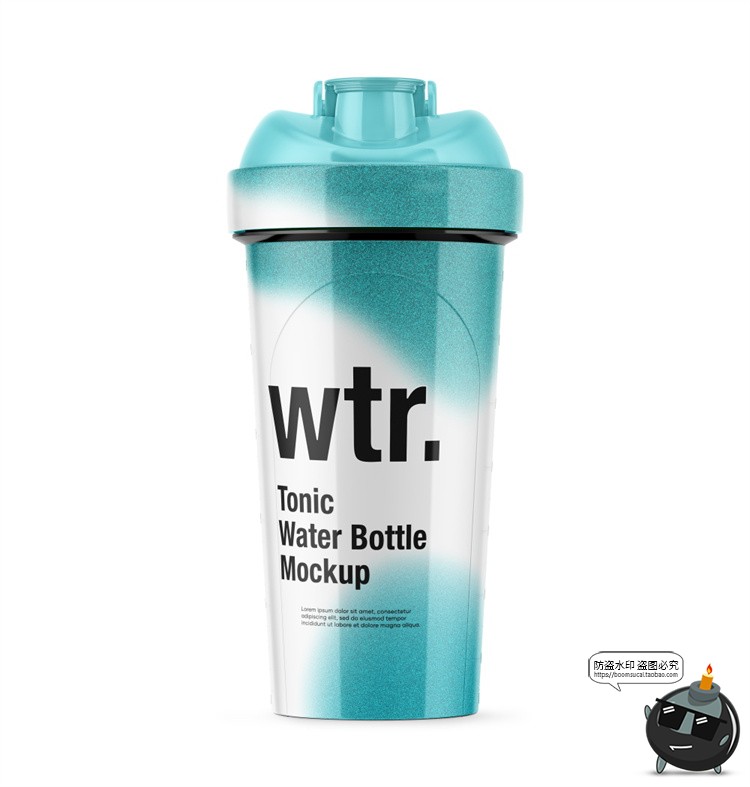 图片[38]-矿泉水饮料塑料玻璃瓶子包装VI效果图展示贴图样机PSD模板PS素材-设计猿