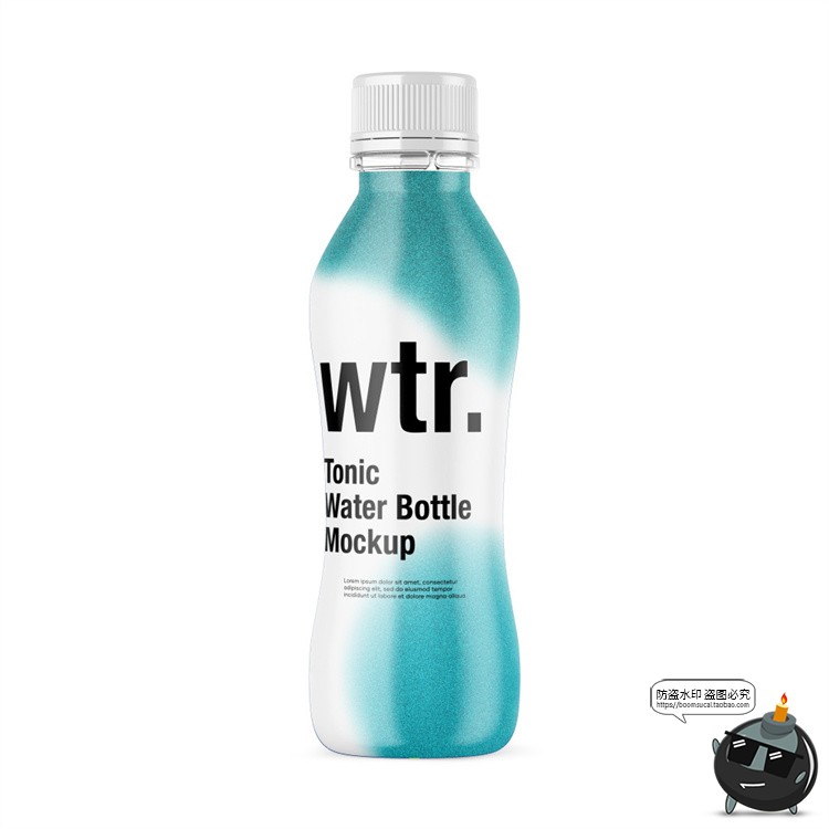 图片[41]-矿泉水饮料塑料玻璃瓶子包装VI效果图展示贴图样机PSD模板PS素材-设计猿