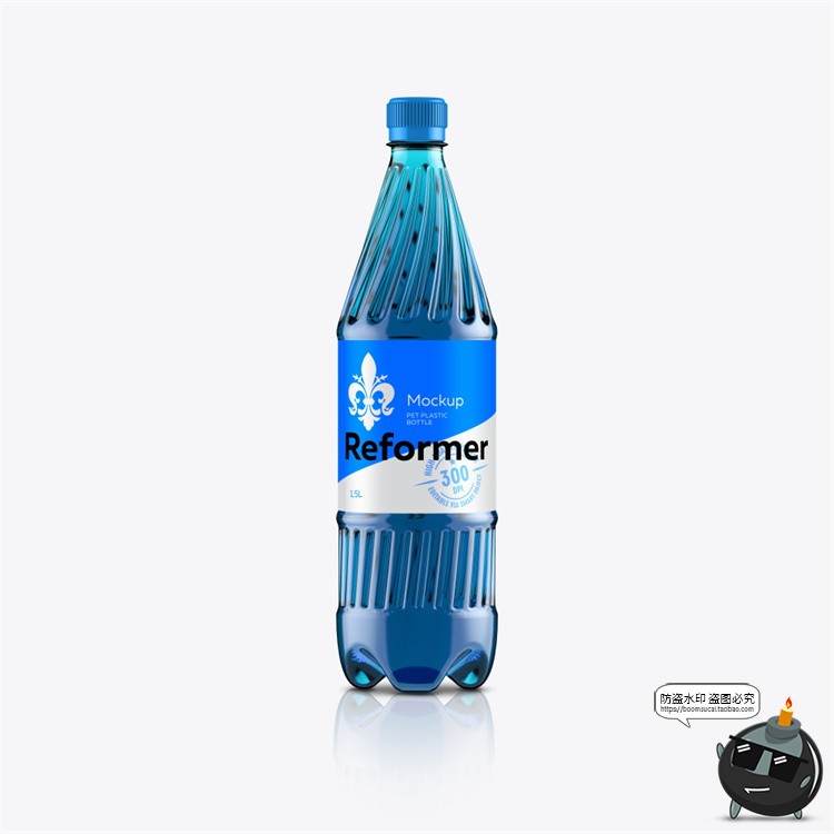 图片[43]-矿泉水饮料塑料玻璃瓶子包装VI效果图展示贴图样机PSD模板PS素材-设计猿