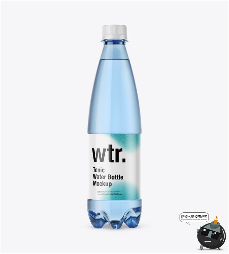 图片[47]-矿泉水饮料塑料玻璃瓶子包装VI效果图展示贴图样机PSD模板PS素材-设计猿