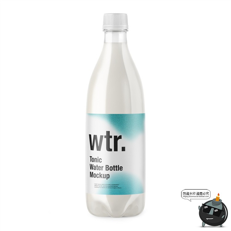 图片[50]-矿泉水饮料塑料玻璃瓶子包装VI效果图展示贴图样机PSD模板PS素材-设计猿