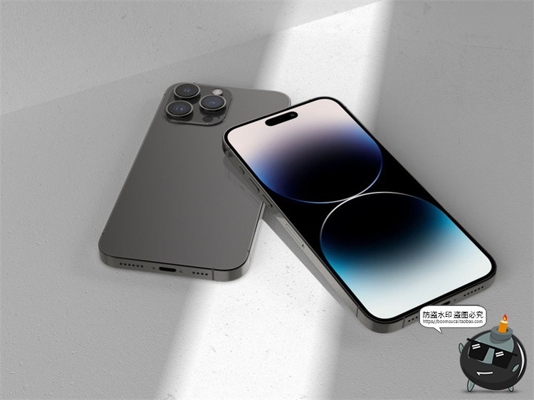 图片[7]-手机屏幕样机iPhone14ProMax作品APP展示UI模型贴图PSD模板素材-设计猿