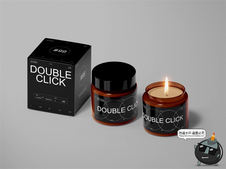 图片[4]-蜡烛香薰香氛精油文创礼品小罐包装贴图样机素材展示效果图PS素材-设计猿