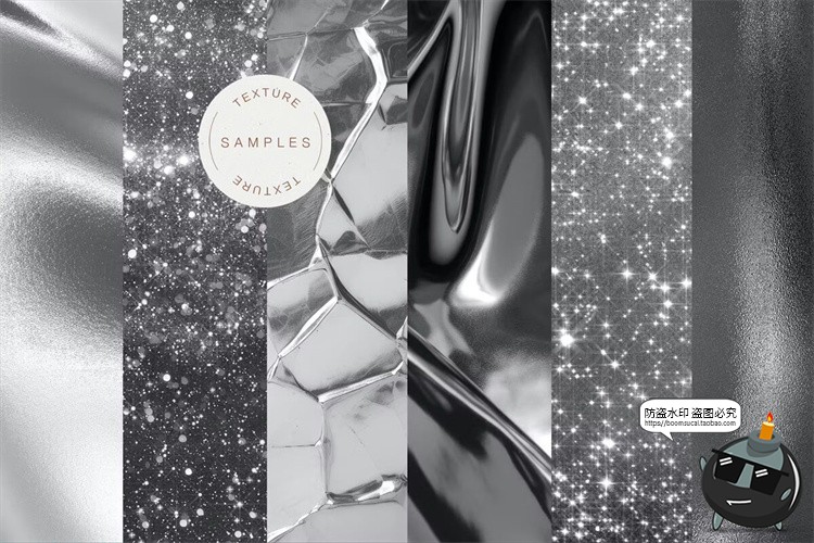 图片[2]-金箔银箔闪粉金属铝箔金粉金色闪光亮片高清图片背景底纹JPG素材-设计猿