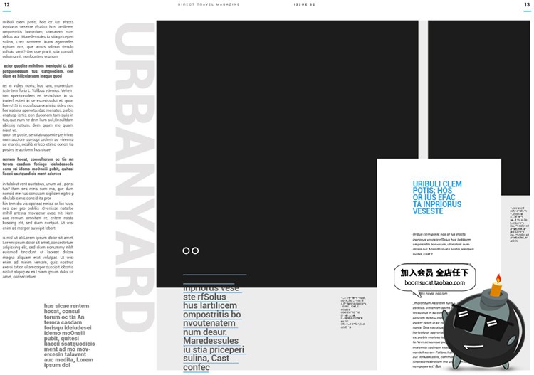 图片[7]-15页旅游杂志画册宣传册品牌手册排版书籍装帧设计AI矢量模板素材-设计猿