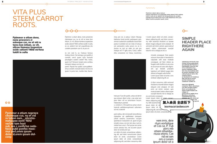 图片[4]-15页绿色健康食品画册宣传册杂志手册书籍图文排版AI矢量设计素材-设计猿