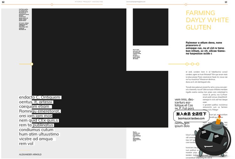 图片[6]-15页绿色健康食品画册宣传册杂志手册书籍图文排版AI矢量设计素材-设计猿