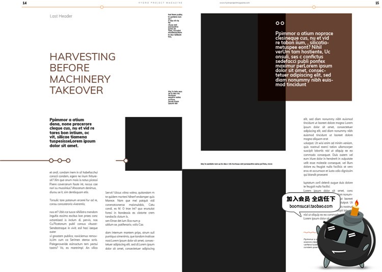 图片[7]-15页绿色健康食品画册宣传册杂志手册书籍图文排版AI矢量设计素材-设计猿