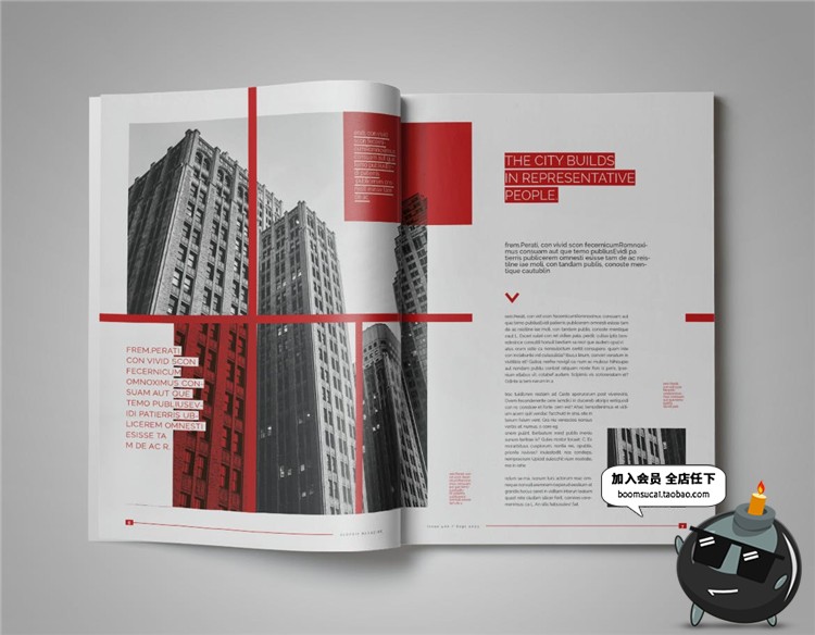 图片[9]-15页房地产楼书画册宣传册杂志介绍图文排版模板AI矢量设计素材-设计猿