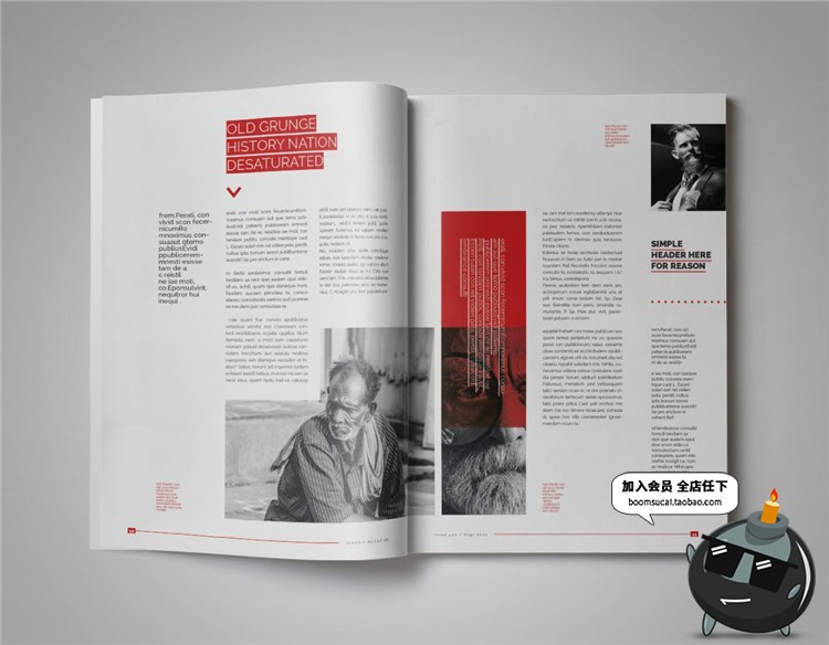 图片[11]-15页房地产楼书画册宣传册杂志介绍图文排版模板AI矢量设计素材-设计猿