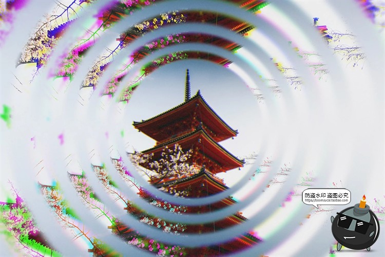 图片[3]-惊叹迷幻无尽循环镜面万花筒特效照片效果特效样机PSD模板PS素材-设计猿