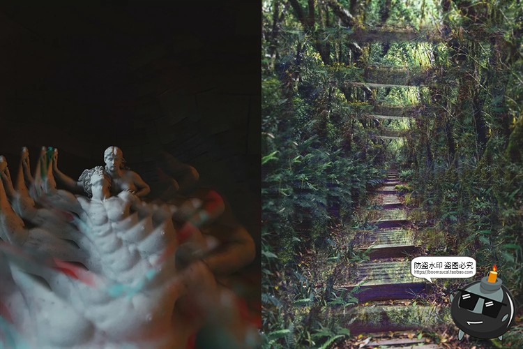 图片[7]-惊叹迷幻无尽循环镜面万花筒特效照片效果特效样机PSD模板PS素材-设计猿