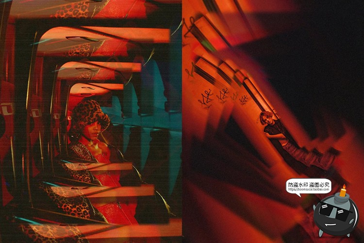 图片[8]-惊叹迷幻无尽循环镜面万花筒特效照片效果特效样机PSD模板PS素材-设计猿