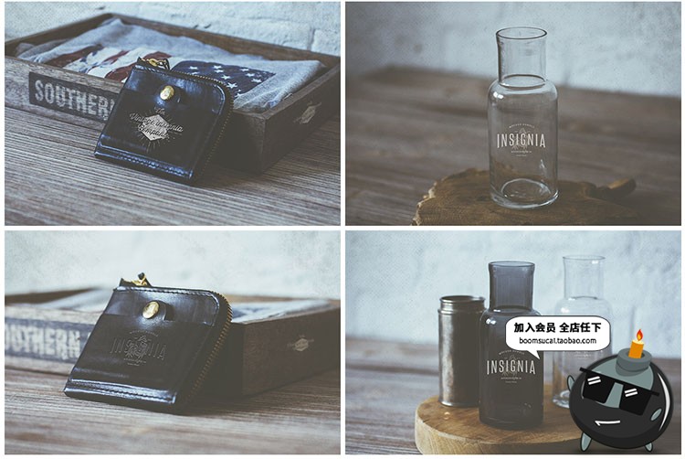 图片[2]-复古文艺风格Logo品牌标志贴图效果展示PSD文创样机模板素材合集-设计猿