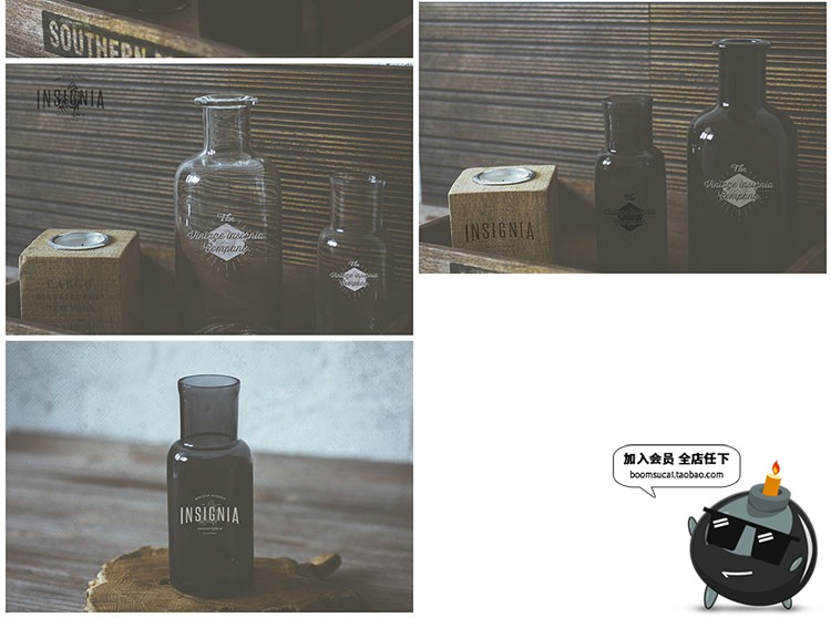 图片[13]-复古文艺风格Logo品牌标志贴图效果展示PSD文创样机模板素材合集-设计猿