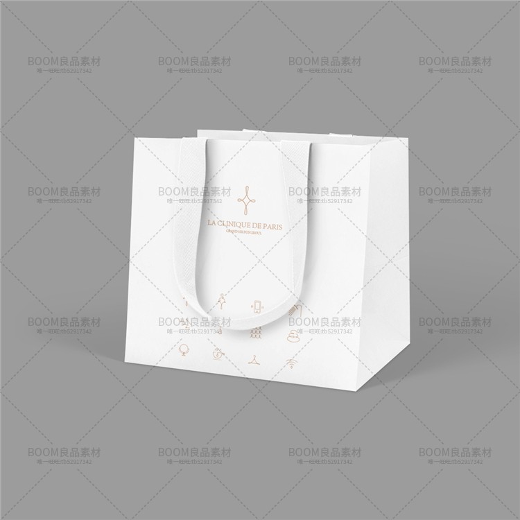 图片[6]-手提袋购物纸袋效果展示标志LOGO智能贴图VI文创样机模板PSD素材-设计猿