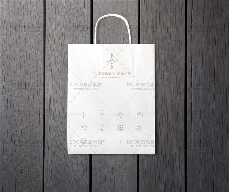 图片[15]-手提袋购物纸袋效果展示标志LOGO智能贴图VI文创样机模板PSD素材-设计猿