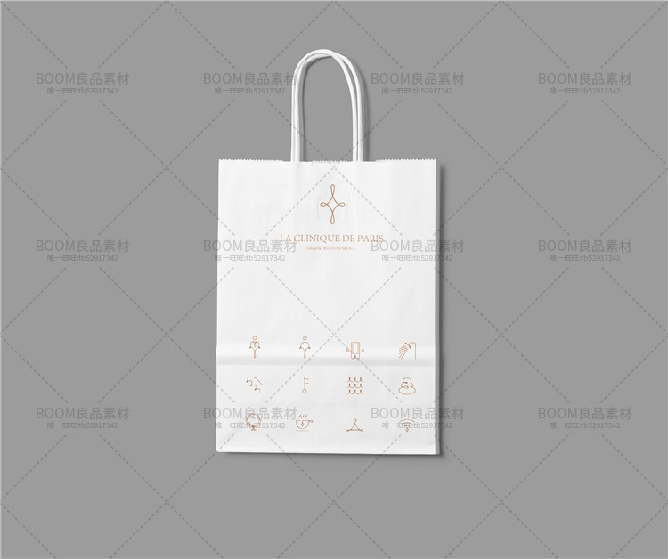 图片[17]-手提袋购物纸袋效果展示标志LOGO智能贴图VI文创样机模板PSD素材-设计猿