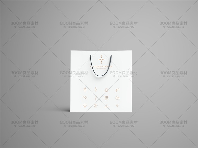 图片[28]-手提袋购物纸袋效果展示标志LOGO智能贴图VI文创样机模板PSD素材-设计猿