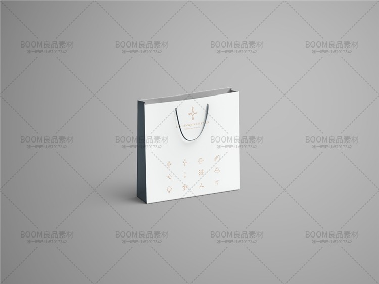 图片[29]-手提袋购物纸袋效果展示标志LOGO智能贴图VI文创样机模板PSD素材-设计猿