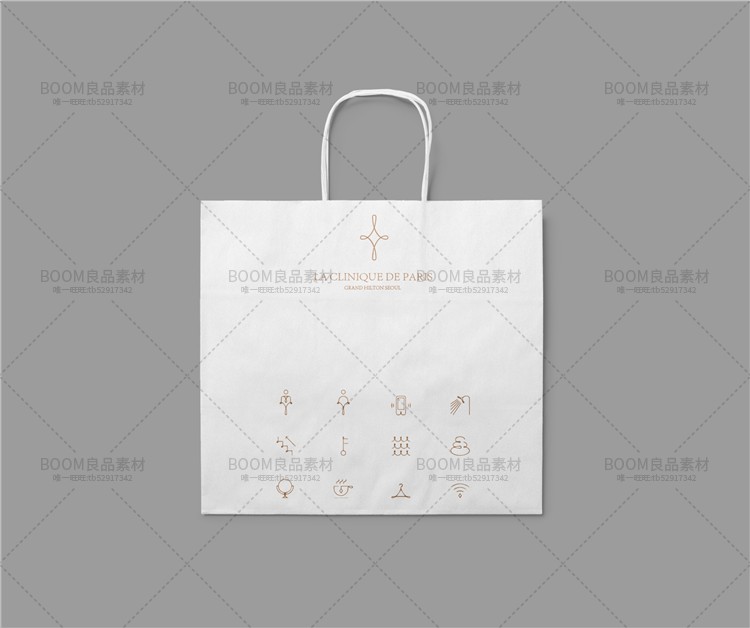 图片[30]-手提袋购物纸袋效果展示标志LOGO智能贴图VI文创样机模板PSD素材-设计猿