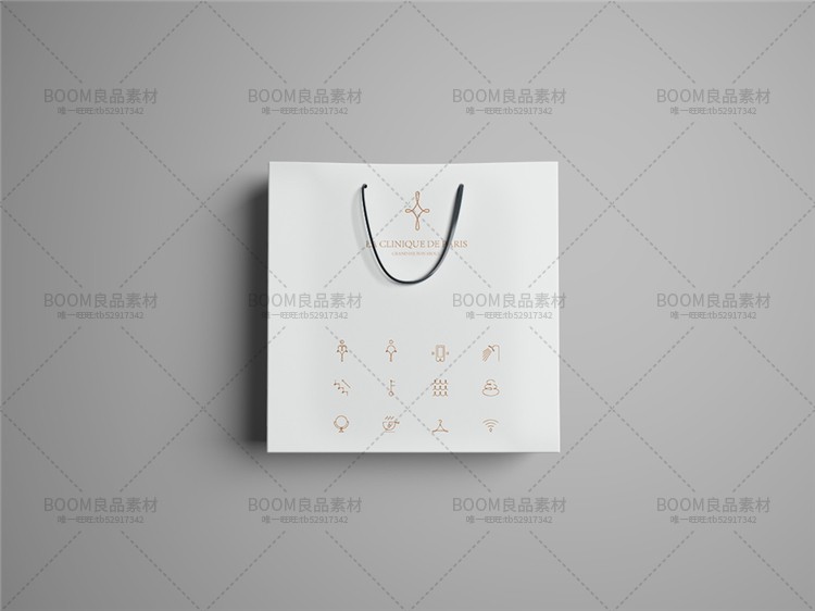 图片[31]-手提袋购物纸袋效果展示标志LOGO智能贴图VI文创样机模板PSD素材-设计猿