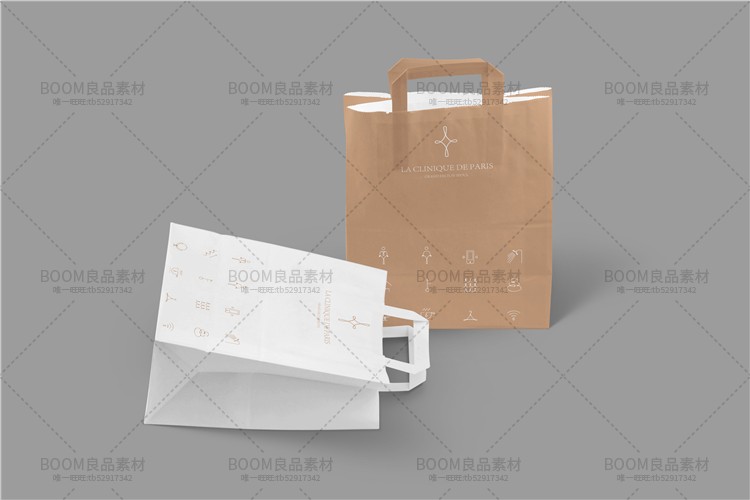 图片[44]-手提袋购物纸袋效果展示标志LOGO智能贴图VI文创样机模板PSD素材-设计猿